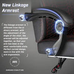 Bossin Gaming Chairs with Footrest, Big and Tall Chair 400 Capacity, Racing Style Computer Chair with Ergonomic Lumbar Support