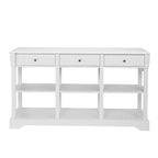 Console Table with Ample Storage for Entryway Living Room