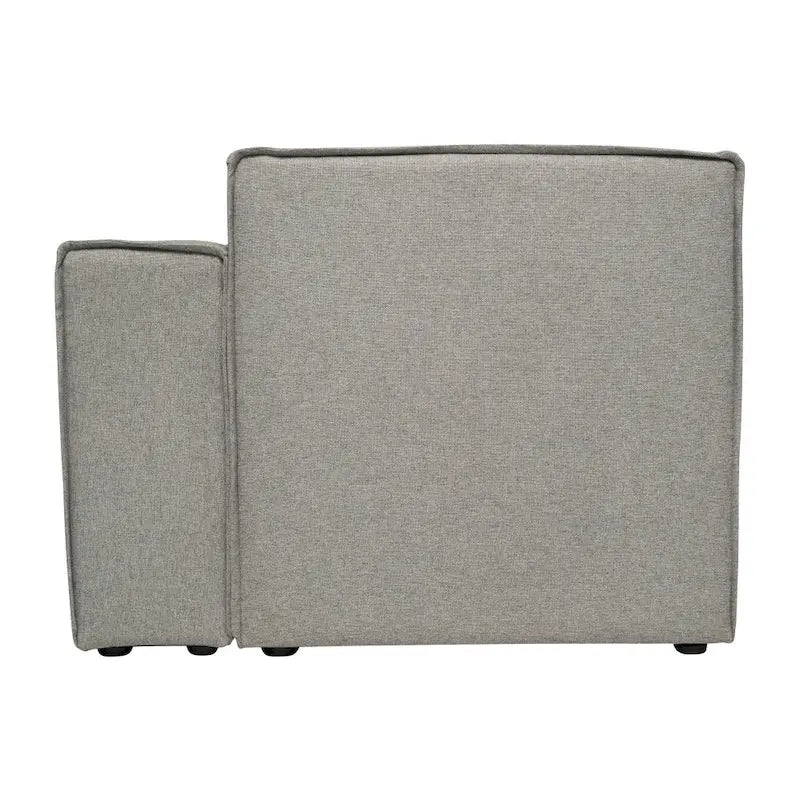 Contemporary Modular Sectional Sofa Right Side Chair with Armrest