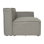 Contemporary Modular Sectional Sofa Right Side Chair with Armrest