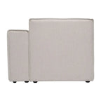 Contemporary Modular Sectional Sofa Right Side Chair with Armrest