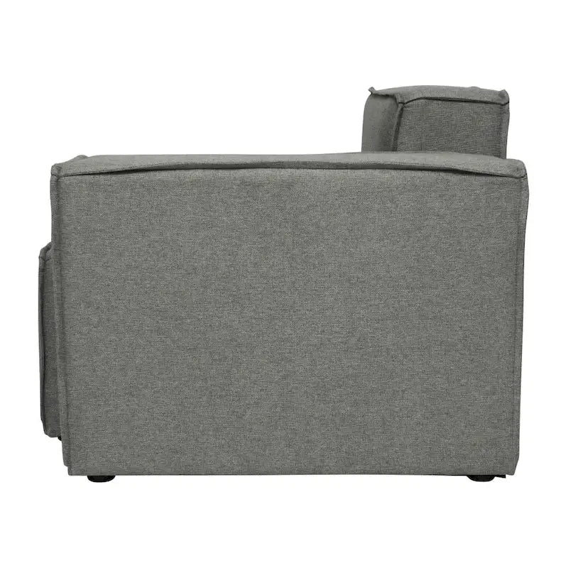 Contemporary Modular Sectional Sofa Right Side Chair with Armrest