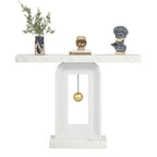39.5 Inche Narrow Console Sofa Hallway Accent Table for Entryway