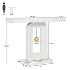 39.5 Inche Narrow Console Sofa Hallway Accent Table for Entryway