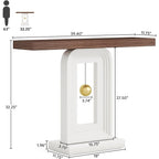 39.5 Inche Narrow Console Sofa Hallway Accent Table for Entryway