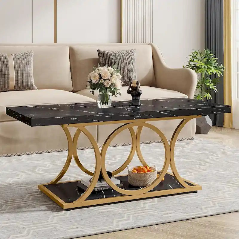 Rectangle Coffee Table, Modern Coffee Tables for Living Room