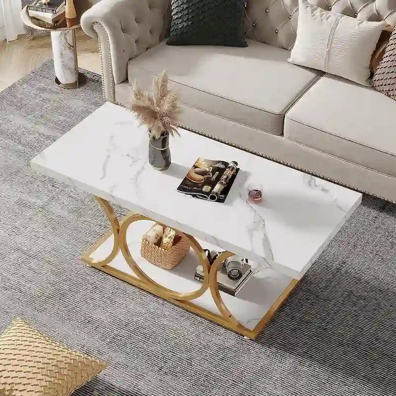 Rectangle Coffee Table, Modern Coffee Tables for Living Room