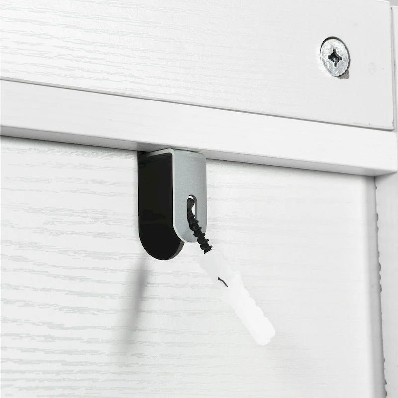 Moasis 61 Tall Over The Toilet Storage Cabinet Rack with Farmhouse Sliding Door and Metal Base