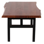 Acacia Live Edge Trestle Coffee Table