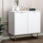 Sideboard Buffet Cabinet with Storage Adjustable Shelf Cabinet for Living Room, Kitchen