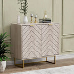 Sideboard Buffet Cabinet with Storage Adjustable Shelf Cabinet for Living Room, Kitchen