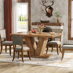 47 Farmhouse Small Rectangle Dining Table for Kitchen Dining Room