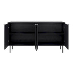 Alexander Fluted Sideboard Cabinet Buffet - 62