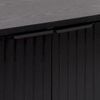 Alexander Fluted Sideboard Cabinet Buffet - 62