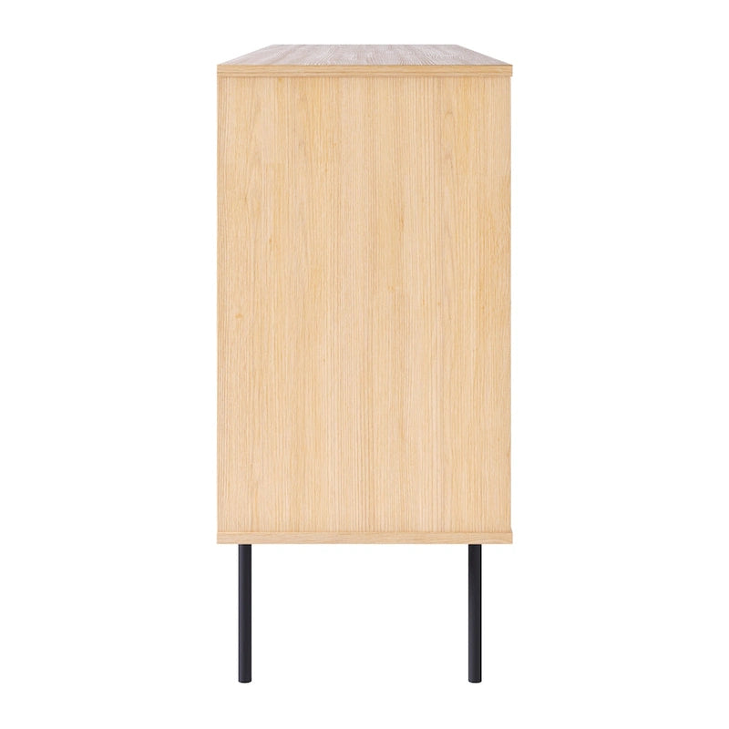 Alexander Fluted Sideboard Cabinet Buffet - 62