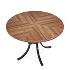 47 inch Round Dining Table Circle Dining Room Table for 4 People