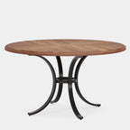 47 inch Round Dining Table Circle Dining Room Table for 4 People
