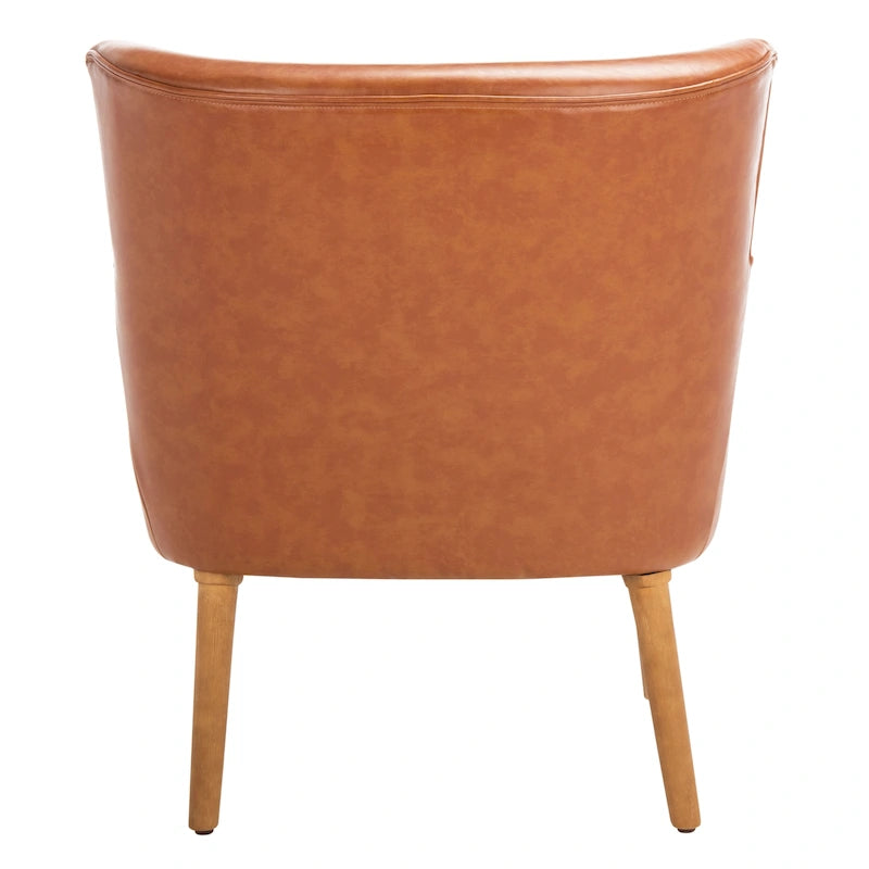 SAFAVIEH Paulina Accent Chair - 28 W x 30.3 L x 32.7 H - 28Wx30Dx33H