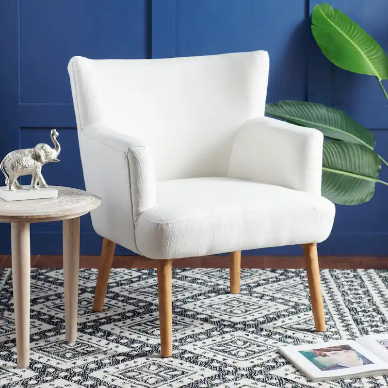 SAFAVIEH Paulina Accent Chair - 28 W x 30.3 L x 32.7 H - 28Wx30Dx33H