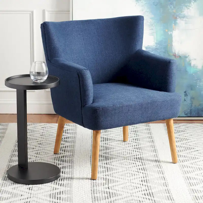 SAFAVIEH Paulina Accent Chair - 28 W x 30.3 L x 32.7 H - 28Wx30Dx33H
