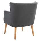 SAFAVIEH Paulina Accent Chair - 28 W x 30.3 L x 32.7 H - 28Wx30Dx33H