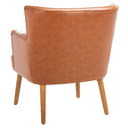 SAFAVIEH Paulina Accent Chair - 28 W x 30.3 L x 32.7 H - 28Wx30Dx33H