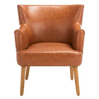 SAFAVIEH Paulina Accent Chair - 28 W x 30.3 L x 32.7 H - 28Wx30Dx33H