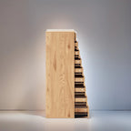 Narrow Wooden 9-Drawer Cabinet with Smooth-Glide Drawers and Top Storage Shelf