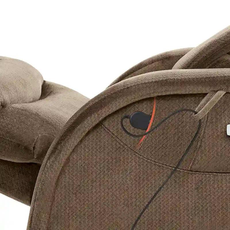 MCombo Power Zero Gravity Recliner Chair with Adjustable Headrest for Living Room, Fabric ZG334