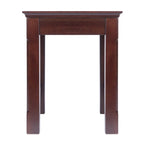 Xola 3-Pc Nesting Tables, Cappuccino - 21.1W x 17.3D x 22.1H.