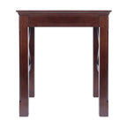 Xola 3-Pc Nesting Tables, Cappuccino - 21.1W x 17.3D x 22.1H.