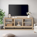 Classical 70 Inch TV Stand, TV Console Table for 75 Inch TV with LED