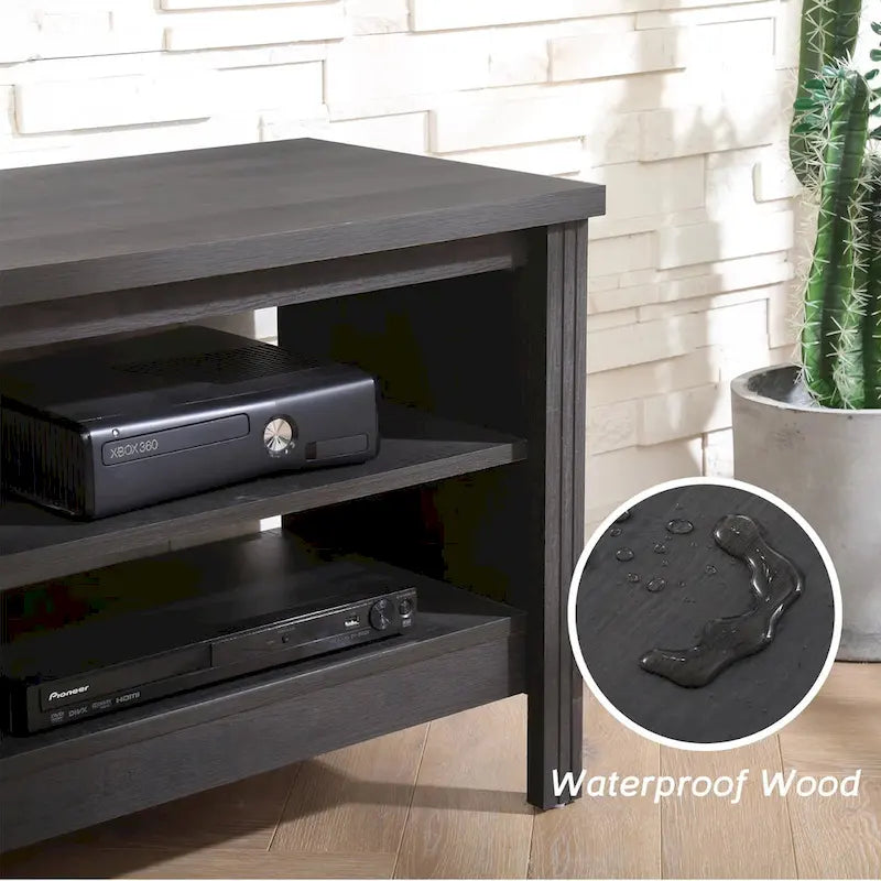 TV Stand for 75 Inch TV Console Table, Wood Entertainment Center