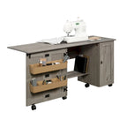 Sauder Select Collection Easy Rolling Sewing and Craft Table/Cart