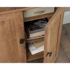 Sauder Select Collection Easy Rolling Sewing and Craft Table/Cart