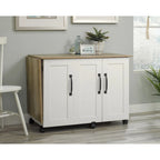 Sauder Select Collection Easy Rolling Sewing and Craft Table/Cart