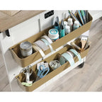 Sauder Select Collection Easy Rolling Sewing and Craft Table/Cart