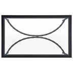 SAFAVIEH Couture Sedighe Glass Coffee Table - 40 W x 24 D x 18 H - 40W x 24D x 18H