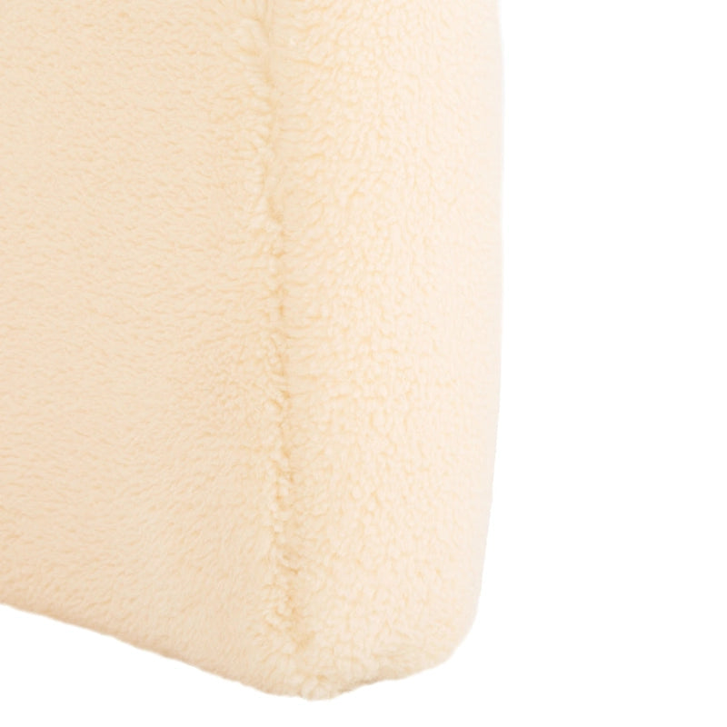 SAFAVIEH Alize Curved Waterfall Velvet Ottoman