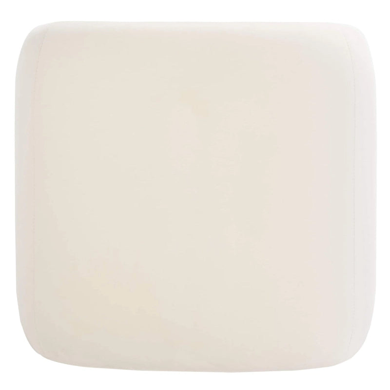 SAFAVIEH Alize Curved Waterfall Velvet Ottoman