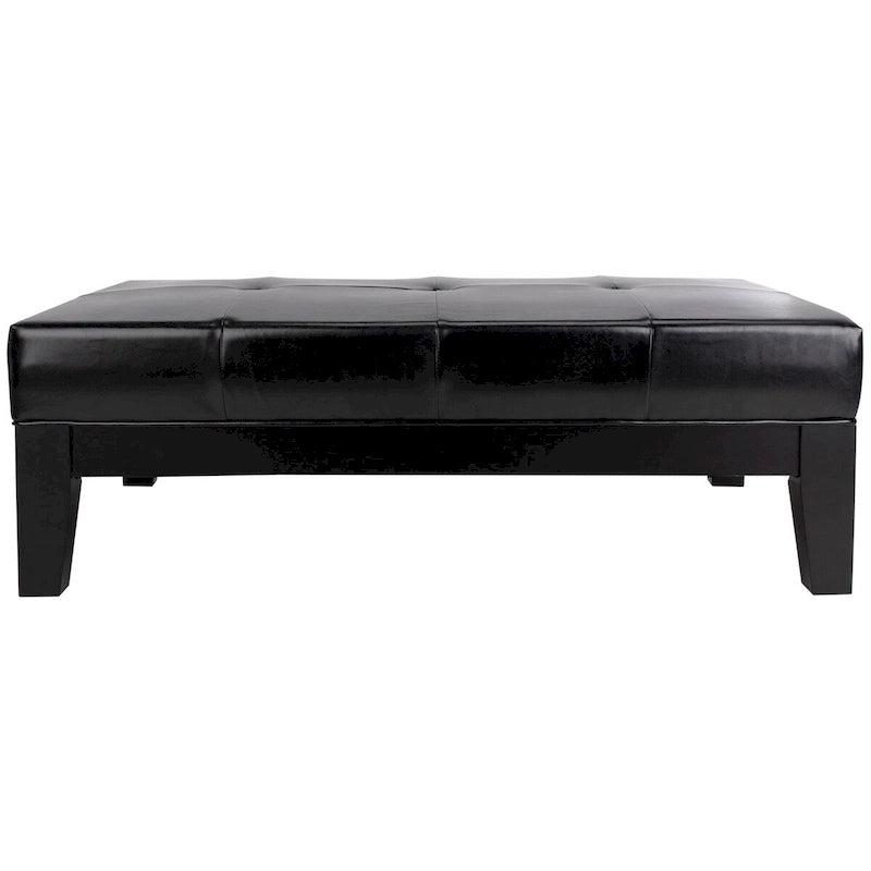 SAFAVIEH Kirsten Solid Wood Cocktail Ottoman