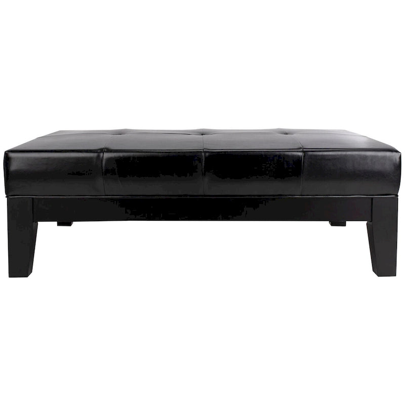 SAFAVIEH Kirsten Solid Wood Cocktail Ottoman