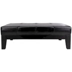 SAFAVIEH Kirsten Solid Wood Cocktail Ottoman