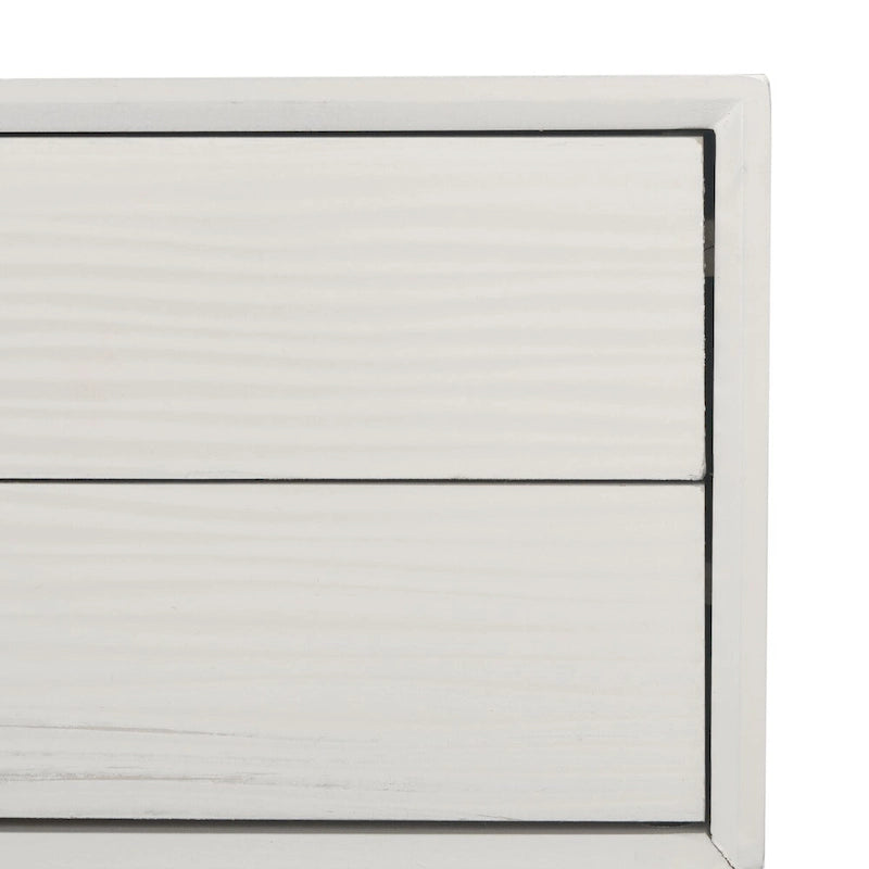 SAFAVIEH Beaulah 4-Drawer Console Table - 42 W x 13 L x 29.5 H - 42Wx13Dx30H