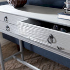 SAFAVIEH Beaulah 4-Drawer Console Table - 42 W x 13 L x 29.5 H - 42Wx13Dx30H