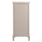 SAFAVIEH Golda Distressed Black Storage Cabinet - 15.9 x 11.8 x 35 - 16Wx12Dx35H