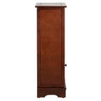 SAFAVIEH Golda Distressed Black Storage Cabinet - 15.9 x 11.8 x 35 - 16Wx12Dx35H
