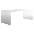 SAFAVIEH Alfredine Clear Acrylic Coffee Table - 35.4 x 17.7 x 13.8 - 35Wx18Dx14H