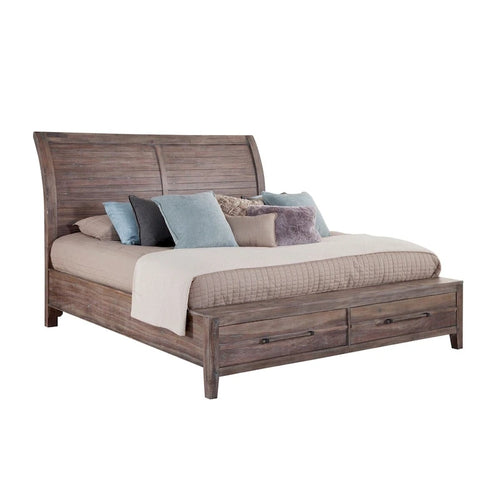 Asher Sleigh Storage Bed