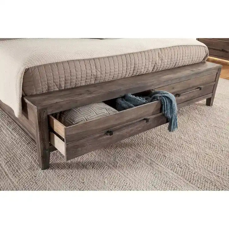 Asher Sleigh Storage Bed